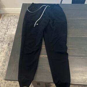 Fabletics Women’s Black Jogger Scrubs - XS